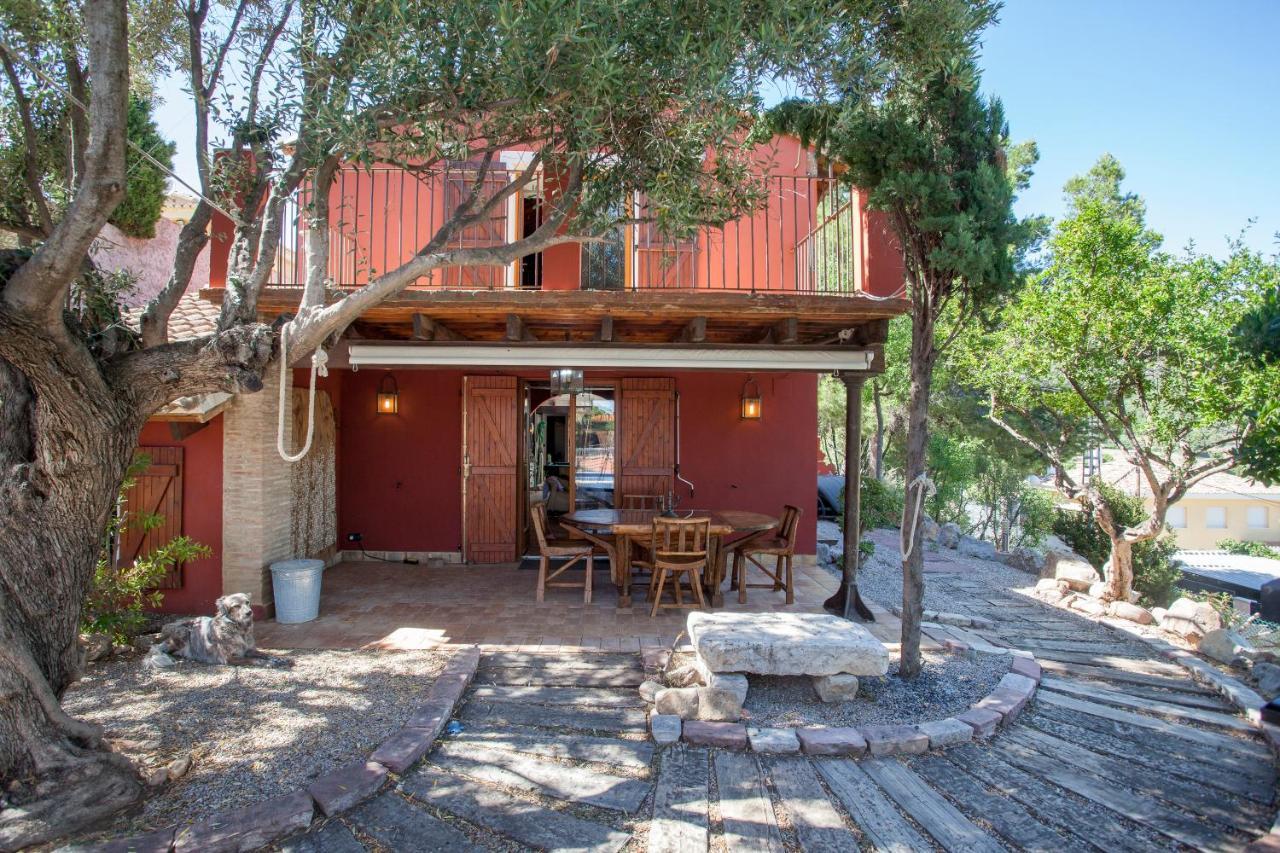 Ca Carmela, Casa Con Encanto Con Piscina "Parque Natural Sierra Calderona" Valencia Exterior foto